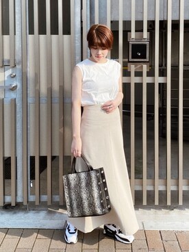 harukaさん（レディース・156cm）の春コーディネート