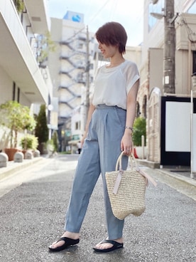 harukaさん（レディース・156cm）の春コーディネート