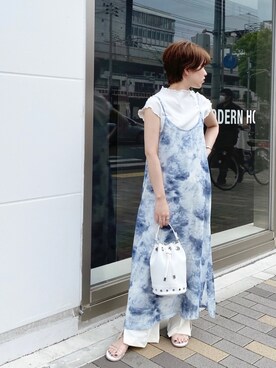 harukaさん（レディース・156cm）の夏コーディネート