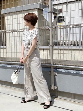 harukaさん（レディース・156cm）の夏コーディネート
