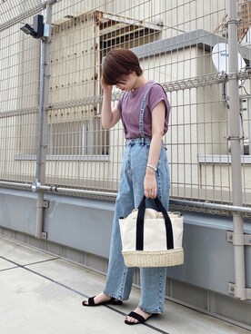 harukaさん（レディース・156cm）の夏コーディネート