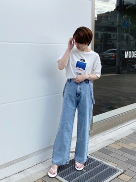 harukaさん(レディース・156cm)の夏コーディネート