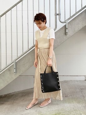 harukaさん（レディース・156cm）の夏コーディネート