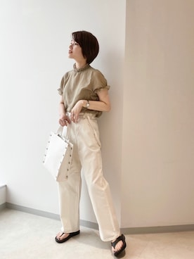 harukaさん（レディース・156cm）の夏コーディネート