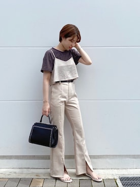 harukaさん（レディース・156cm）の夏コーディネート