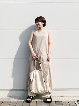 harukaさん（レディース・156cm）の夏コーディネート