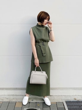 harukaさん（レディース・156cm）の秋コーディネート