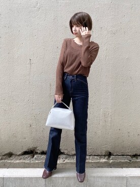 harukaさん（レディース・156cm）の秋コーディネート