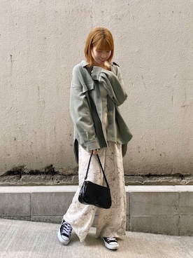 harukaさん（レディース・156cm）の春コーディネート