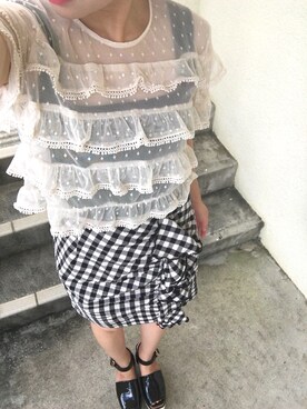 riririさん（レディース・152cm）の夏コーディネート