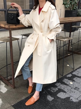 「韓国通販」｜Laurenhi_Japanさん（レディース・163cm）の冬コーディネート