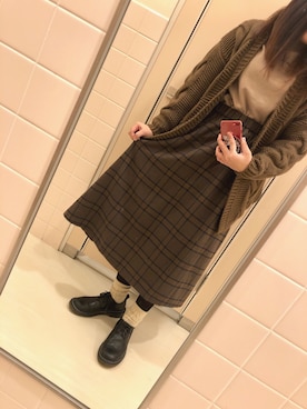 「Crisp（クリスプ）のアイテム（その他シューズ）」を使った、ハ ル 子さん（レディース・158cm）の冬コーディネート