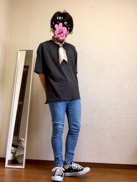 「rps（アールピーエス）のアイテム」を使った、だいきさん（メンズ・165cm）の夏コーディネート