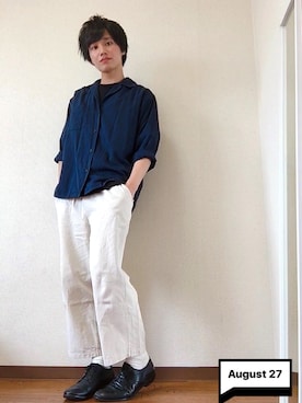 「rps（アールピーエス）のアイテム」を使った、だいきさん（メンズ・165cm）の夏コーディネート