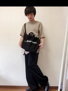 「URBAN RESEARCH（アーバンリサーチ）のアイテム（ローファー）」を使った、だいきさん（メンズ・165cm）の夏コーディネート