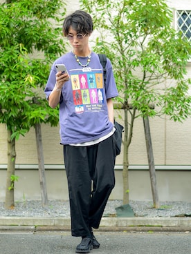 ぺいさん（メンズ・175cm）の夏コーディネート