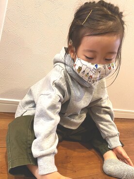 はぐみさん（キッズ・90cm）の春コーディネート