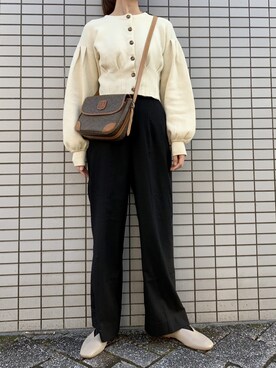 armnさん（レディース・168cm）の冬コーディネート