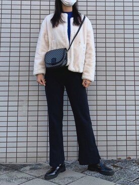 armnさん（レディース・168cm）の冬コーディネート