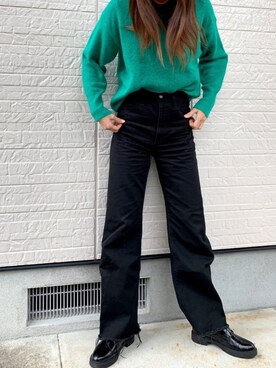 armnさん（レディース・168cm）の冬コーディネート