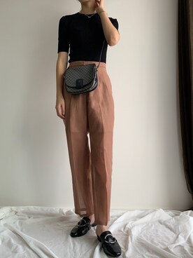 armnさん（レディース・169cm）の秋コーディネート