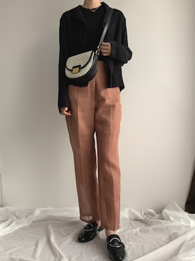 armnさん（レディース・169cm）の秋コーディネート