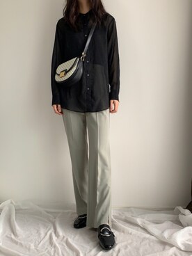 armnさん（レディース・169cm）の秋コーディネート