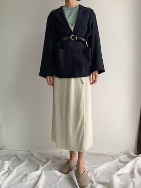 armnさん（レディース・169cm）の秋コーディネート