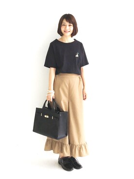 「アイテム（ドレスシューズ）」を使った、ｉｙｕさん（レディース・157cm）の夏コーディネート