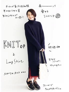 「haco!（ハコ）のアイテム（ワンピース/ドレス）」を使った、ｉｙｕさん（レディース・157cm）の秋コーディネート