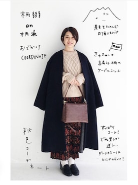「haco!（ハコ）のアイテム（ジャケット/アウター）」を使った、ｉｙｕさん（レディース・157cm）の秋コーディネート