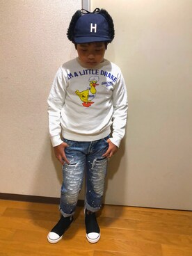 ゆゆさん（キッズ・130cm）の秋コーディネート