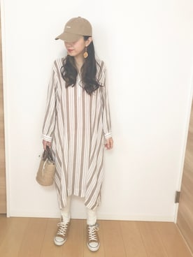 E♡RIさん（レディース・160cm）の春コーディネート