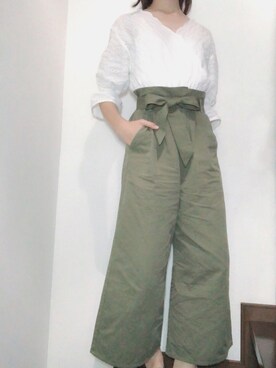 「オシャレパッソ」｜haruさん（レディース・161cm）の秋コーディネート