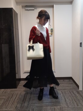 「アイテム（ブルゾン）」を使った、 ジジさん（レディース・154cm・30代）の秋コーディネート