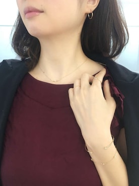 「ジュエリー」｜giulietta by Ponte Vecchioさん（レディース・160cm）の春コーディネート