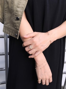 「リング」｜giulietta by Ponte Vecchioさん（レディース・160cm）の秋コーディネート