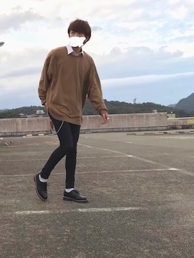 「EMMA  CLOTHES」｜「アイテム（財布/小物）」を使った、Kagetoraさん（メンズ・178cm）の秋コーディネート