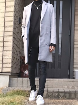 「temptation（テンプテーション）のアイテム（ジャケット/アウター）」を使った、Kagetoraさん（メンズ・178cm）の冬コーディネート