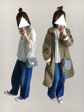 po.po☺︎さん(レディース・158cm)の秋コーディネート