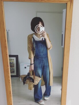 po.po☺︎さん（レディース・158cm）の春コーディネート