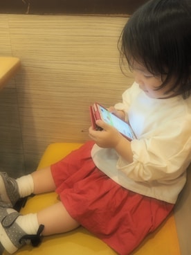 Hina☆さん（キッズ・90cm）の春コーディネート