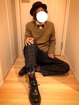 との@180cm女子さん（メンズ・178cm）の秋コーディネート