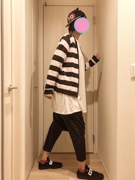 「CONVERSE（コンバース）のconverse コンバース ALL STAR 100 BIGGORE SLIP OX オールスター 100 ビッグゴア スリップ オックス 32863161 *BLACK（スニーカー、ブラック系）」を使った、との@180cm女子さん（メンズ・180cm）の秋コーディネート