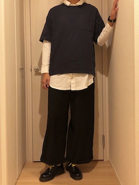 との@180cm女子さん（メンズ・178cm）の秋コーディネート