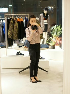 chihoさん（レディース・156cm）の冬コーディネート