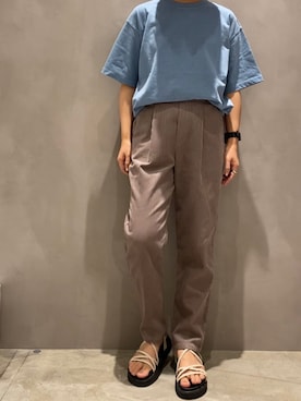 「koe（コエ）のアイテム」を使った、1999sakiさん（レディース・155cm）の秋コーディネート