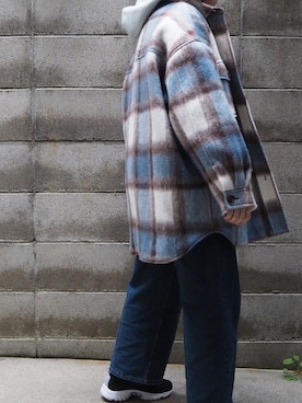 K.さん（レディース・155cm）の冬コーディネート