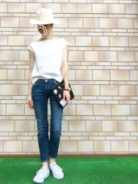 623.kさん（レディース・167cm）の夏コーディネート