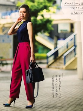 「スナップ」｜「アイテム（その他）」を使った、623.kさん（レディース・167cm）の夏コーディネート